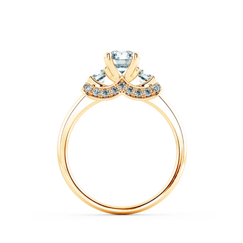 Nhẫn đính hôn Royal design NCH9909 5